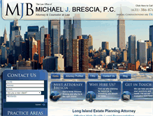 Tablet Screenshot of longislandestateplanninglaw.com